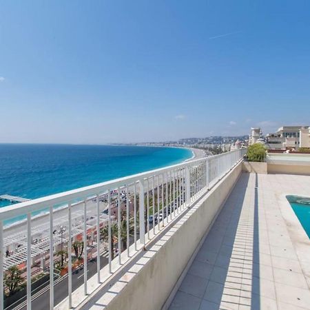 Royal Promenade Pool Terrace With Sea View Apartamento Niza Exterior foto